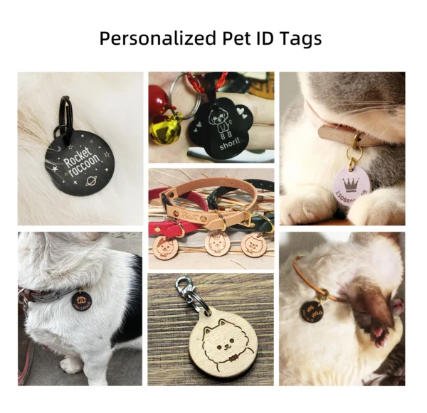DAJA DJ6 Mini Portable Laser Engraver Diy Bluetooth Machine Painted Dog Tag Paper Leather Wooden Plastic Logo CNC Machine - Image 14